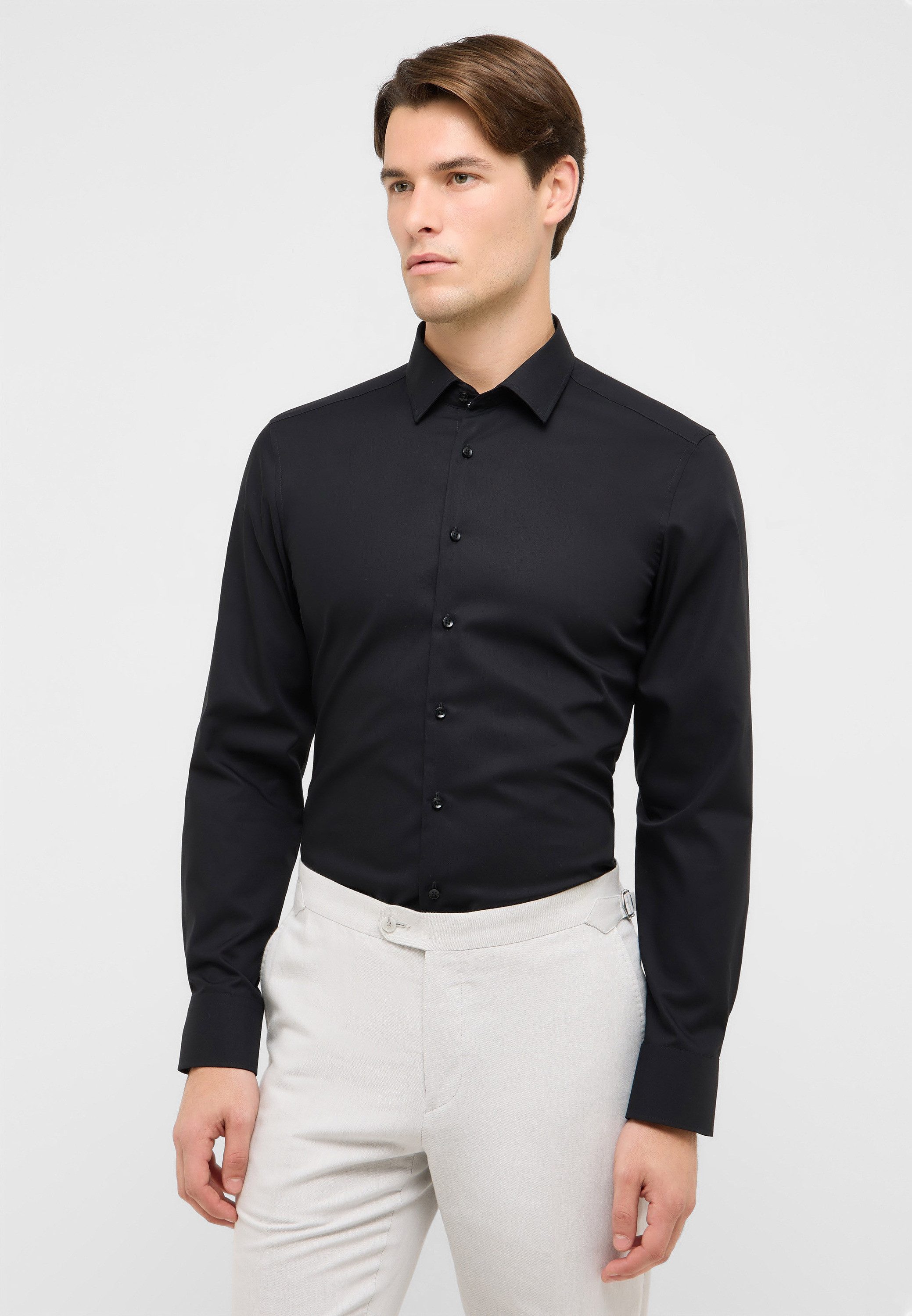 Eterna Langarmhemd SLIM FIT NON IRON (bügelfrei)