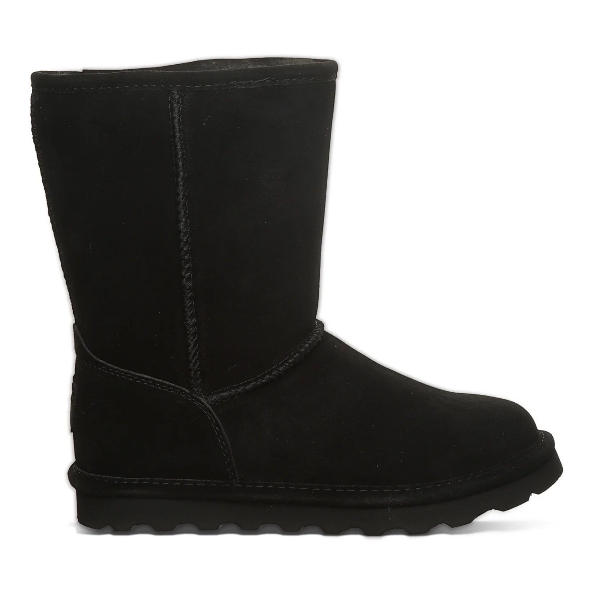 Bearpaw Elle Short (Veloursleder, warm) schwarz Damen Winterstiefel