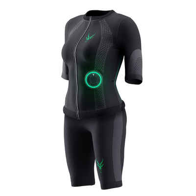 Antelope by Beurer EMS-Gerät Evolution EMS Anzug Frauen EMS Trainingsgerät zur Muskelstimulation, (5-tlg), XS-XL, Shirt und Short, 18 Elektroden, inkl. App mit 40 Programmen