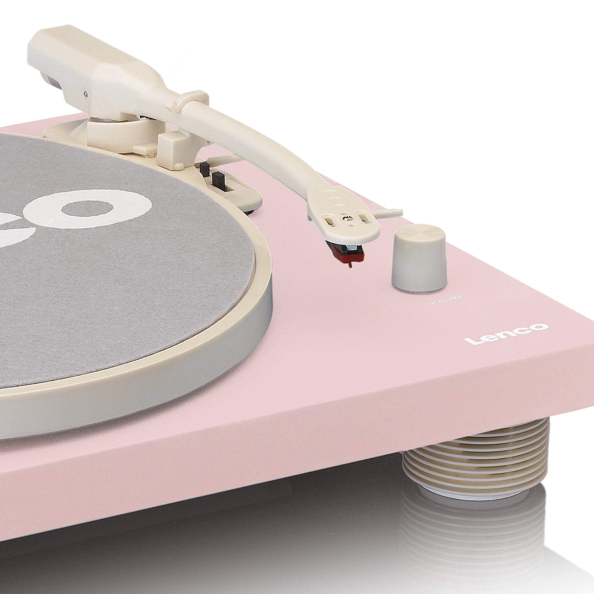 Pink Lenco (Riemenantrieb) Plattenspieler LS-50PK