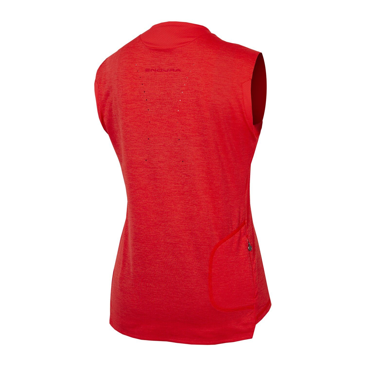 Endura Shirttop (1-tlg) mit Sicherheitstasche im Rückenbereich