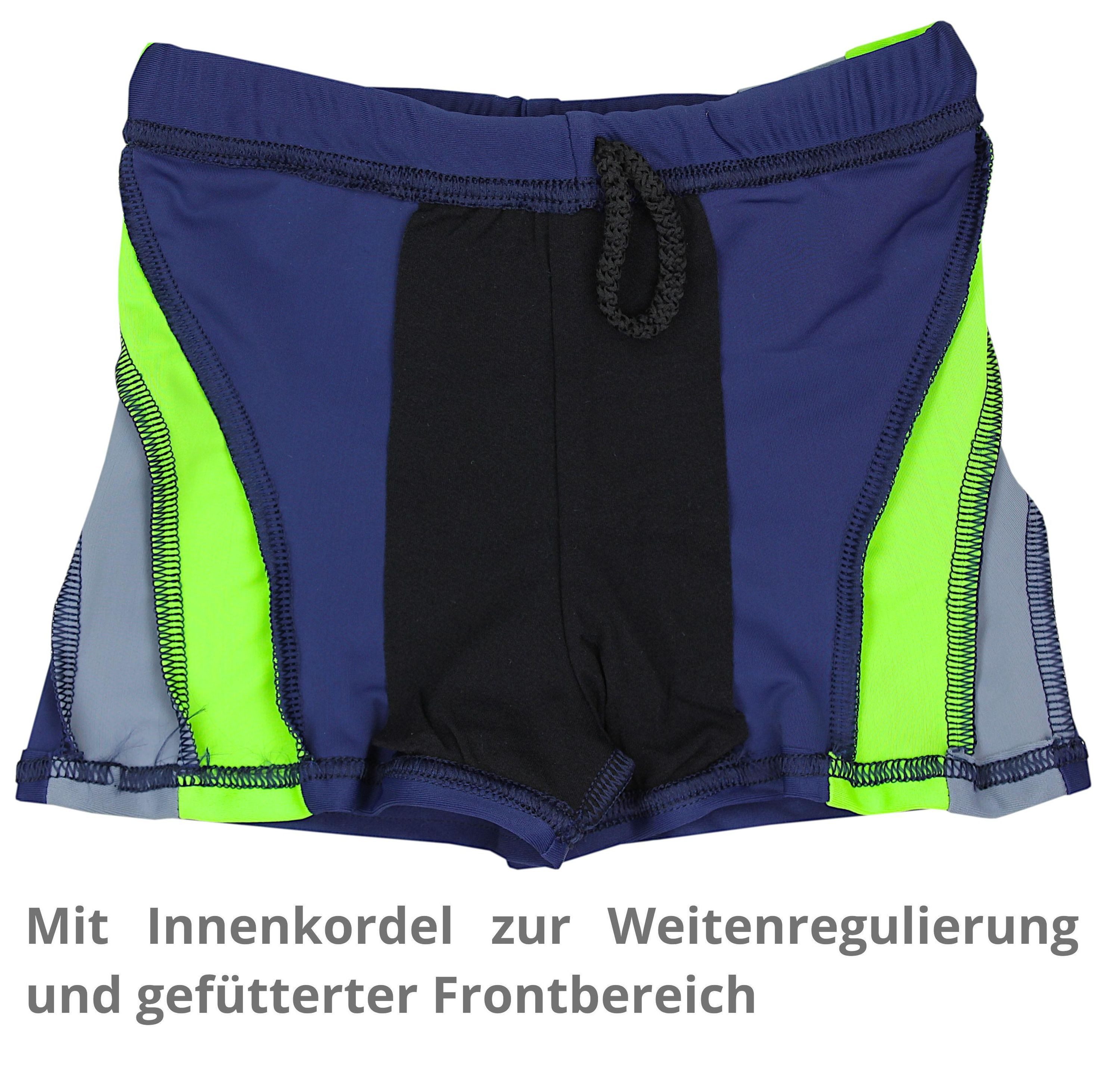 Aquarti Badeshorts Aquarti Jungen Badehose Schwimmhose Seitliche Paspel Kinder Badeshorts – Bild 5 von 5