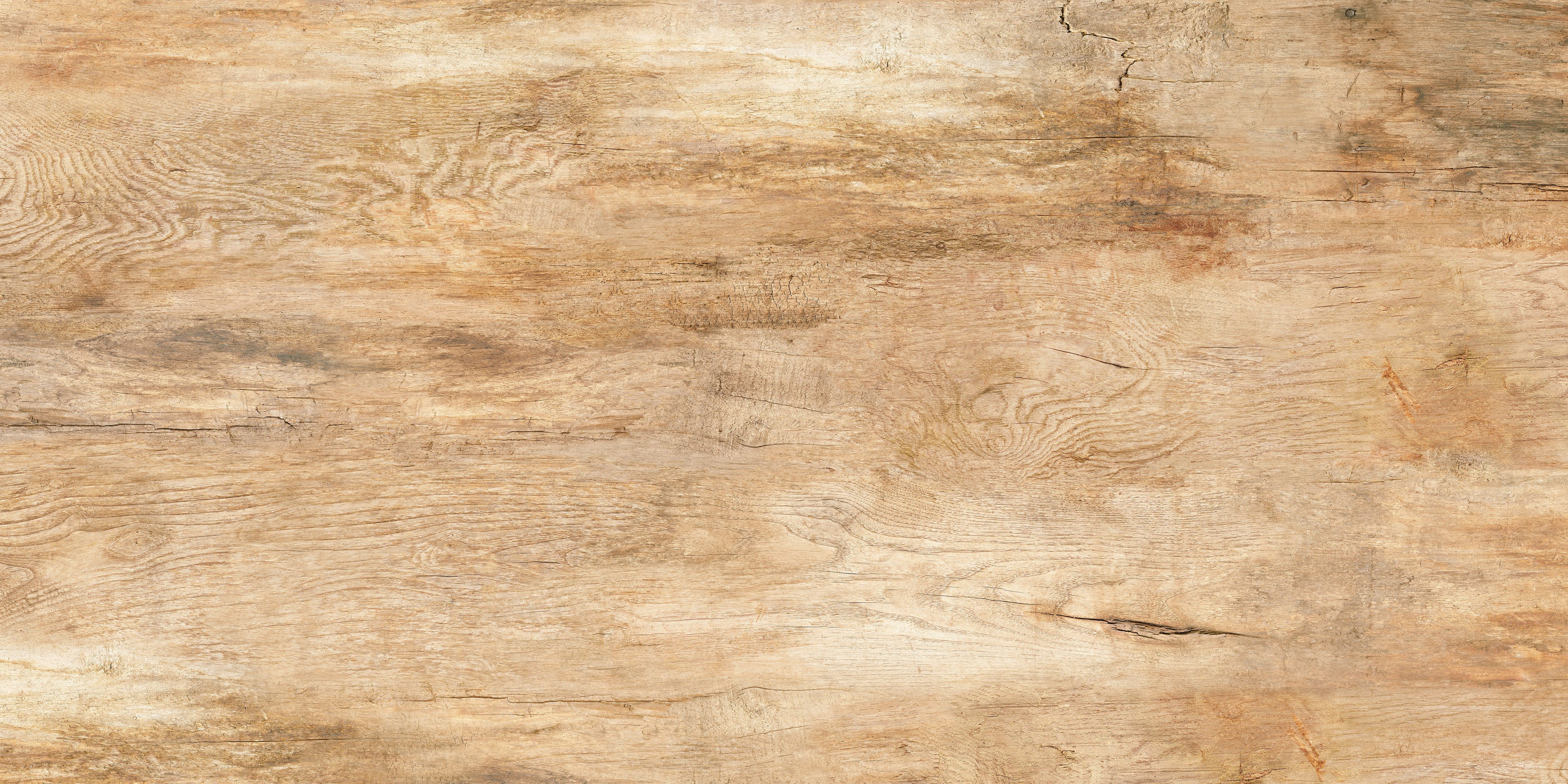 Wandfliese 1 Paket (1,44 m) Fliesen WALNUT BROWN (60 × 120 cm), matt, braun, Küche Wand Bad Flur Bodenfliese Duschwand Holzoptik braun