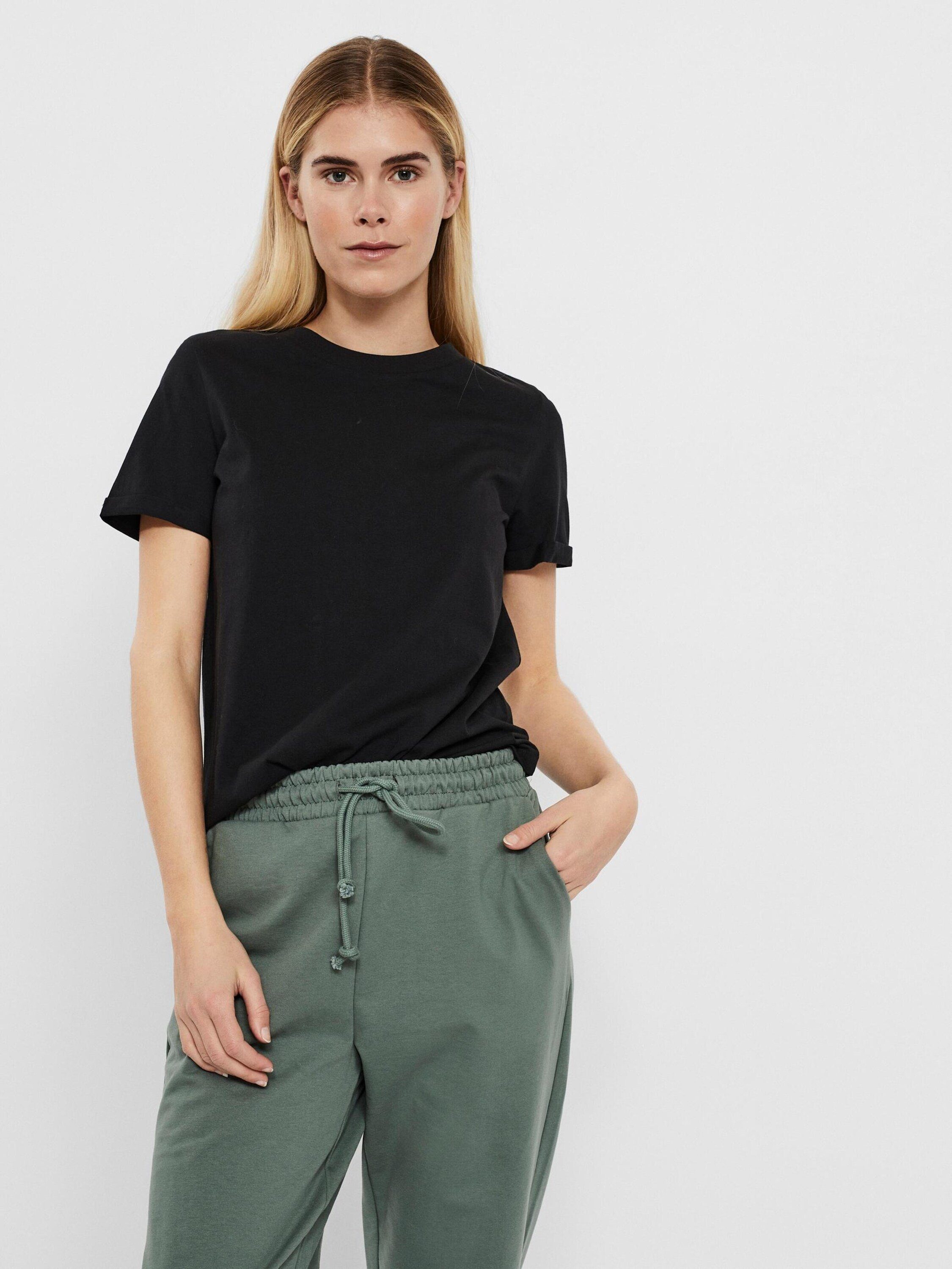 Vero Moda T-Shirt VMPaula (1-tlg) Plain/ohne günstig online kaufen