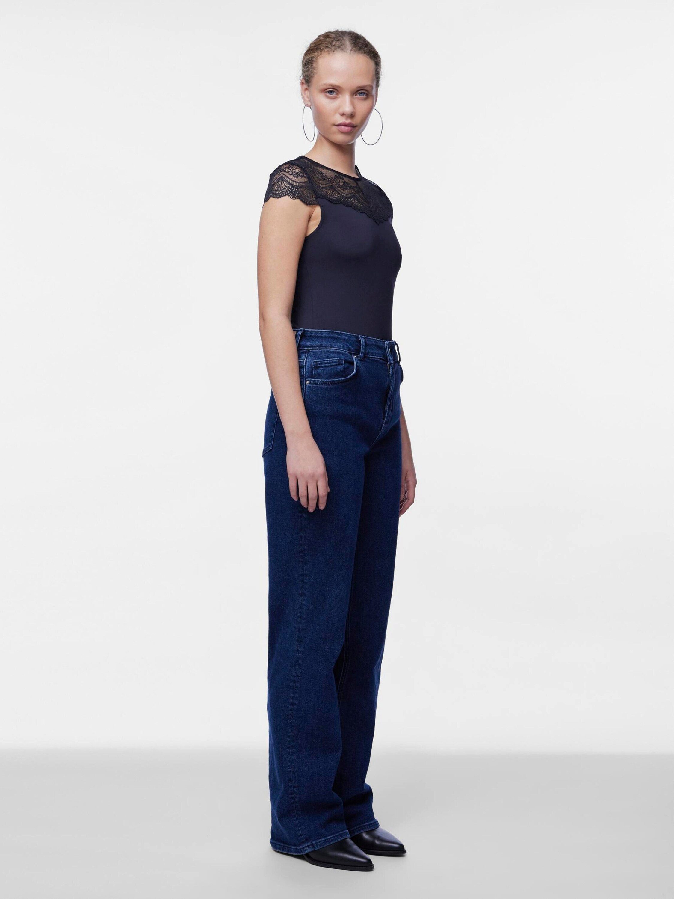 pieces Shirtbody Sinna (1-tlg) Spitze günstig online kaufen