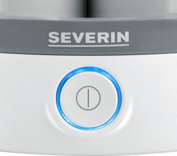 Severin Joghurtbereiter JG 3520, 14 Portionsbehälter, je 150 ml, 14 auslaufsichere Portionsgläser, transparenter Deckel