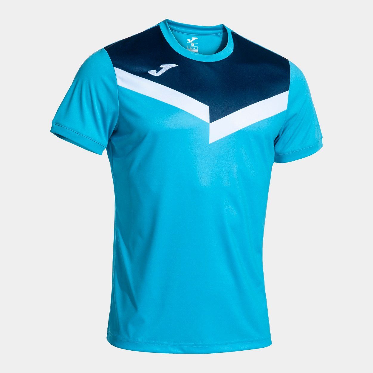 Joma T-Shirt Camiseta Manga Corta Court (100% Polyester) türkis Herren