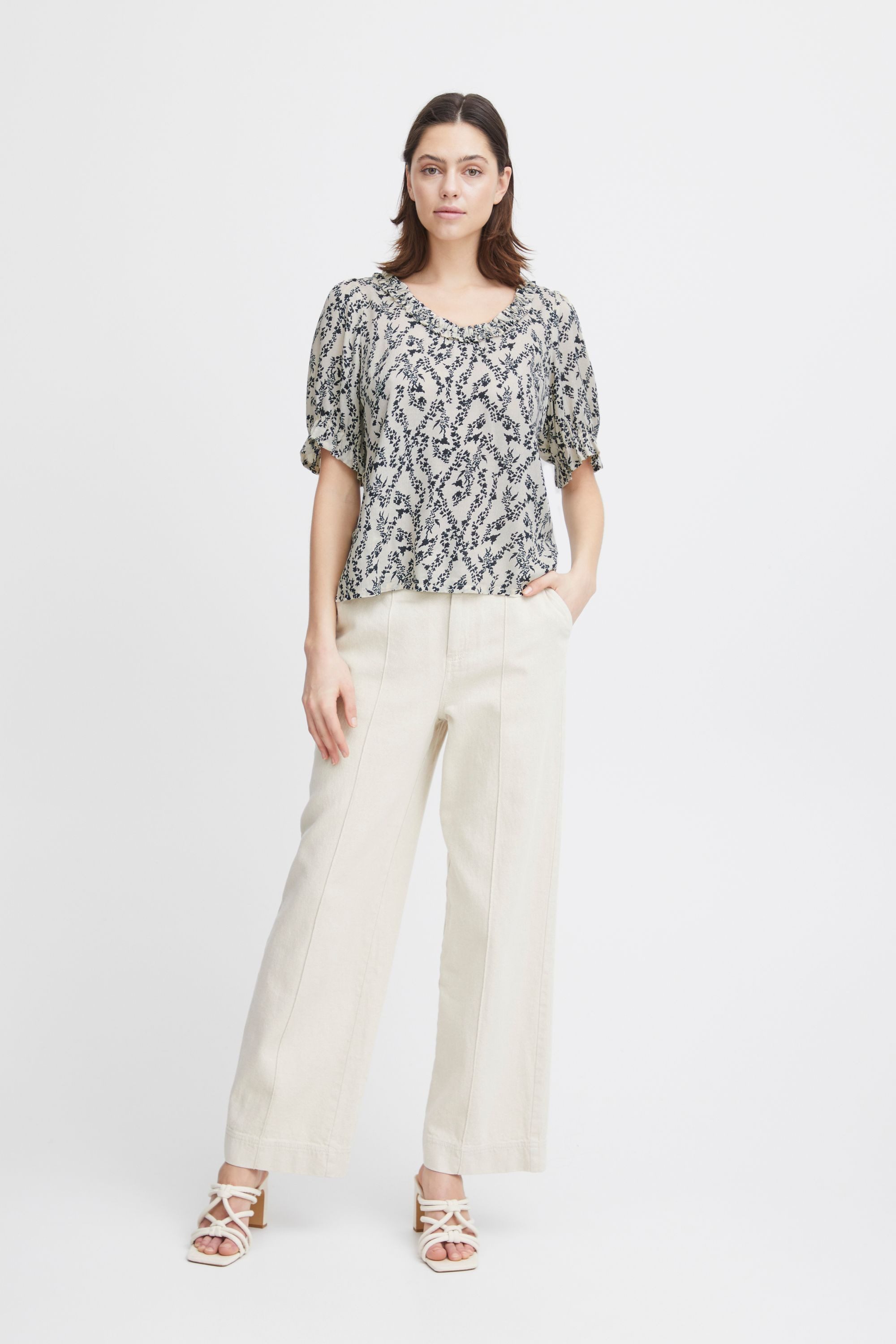 Atelier Rêve Kurzarmbluse IROMINE SS feminine günstig online kaufen