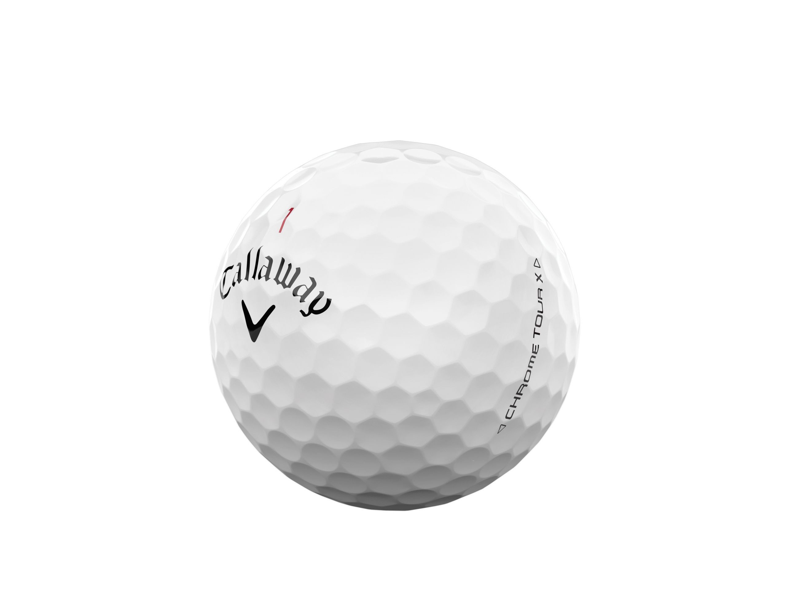 Callaway Golfball Callaway Chrome Tour X Golfbälle – Maximale Distanz, Tour-Spin & Präzi