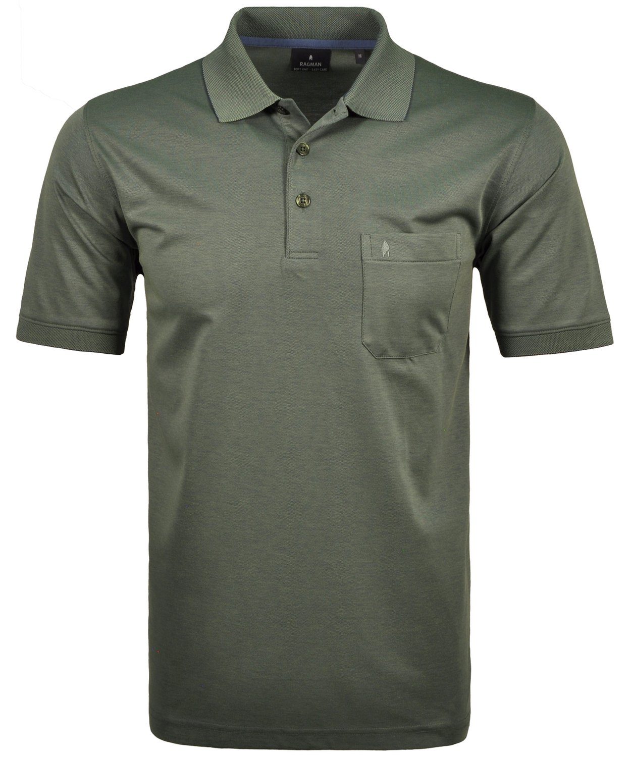 short sleeve button Polo T-Shirt RAGMAN