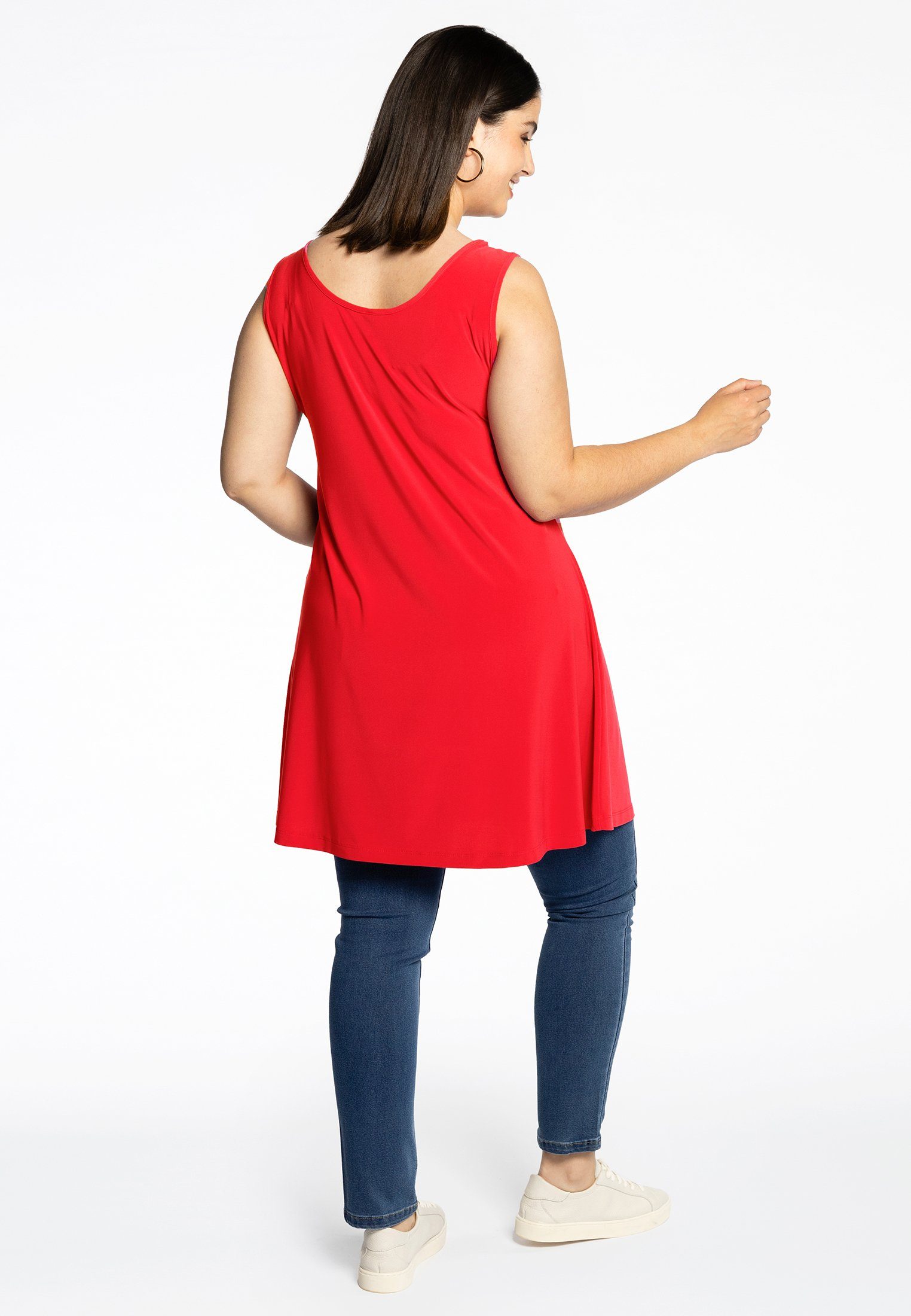 YOEK Shirttop Damen Longtops Große Größen