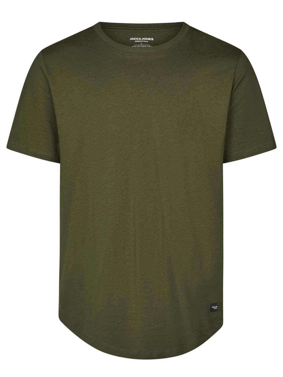 Jack & Jones T-Shirt Herren Basicshirt JJENOA 3er Pack Regular Fit (Vorteilspack, 3-tlg) Kurzarm Tee Shirt mit Rundhalsausschnitt aus 100% Baumwolle