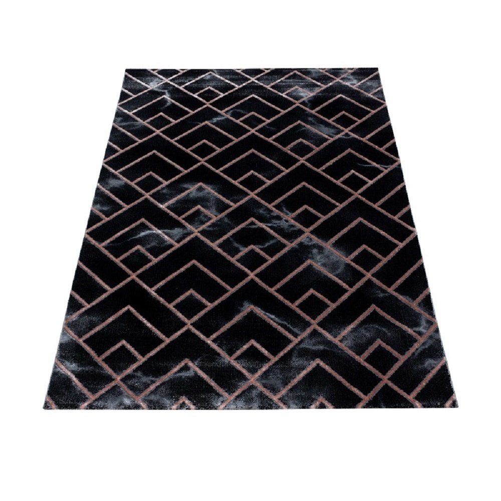 Designteppich Marmoroptik Teppich, edel rechteck und chic, Bronze Giantore