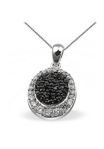 AVERDIN Ожерелье Silber 925 черный цвет weisse...