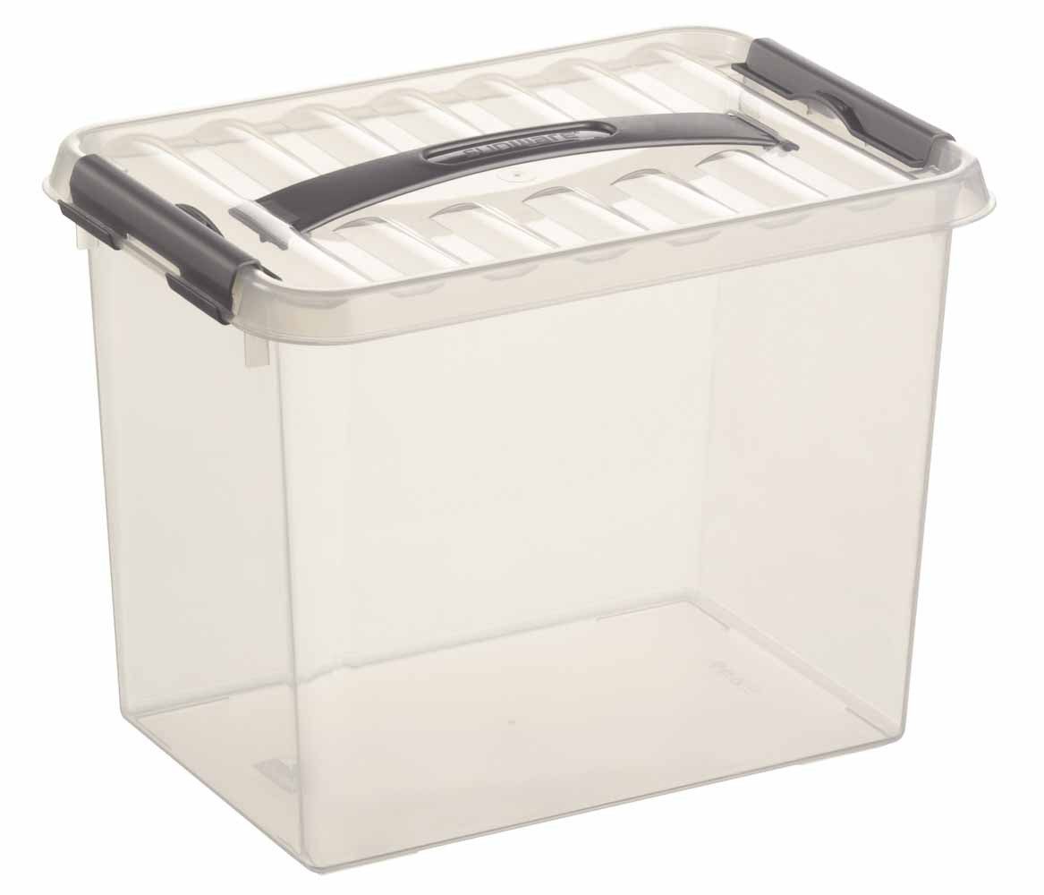 Sunware Aufbewahrungsbox Q-Line Box transparent 9 Ltr., Zur Aufbewahrung von Lebensmitteln geeignet
