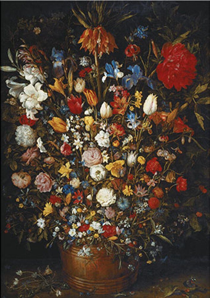 Piatnik Puzzle Großer Blumenstrauß, Puzzleteile