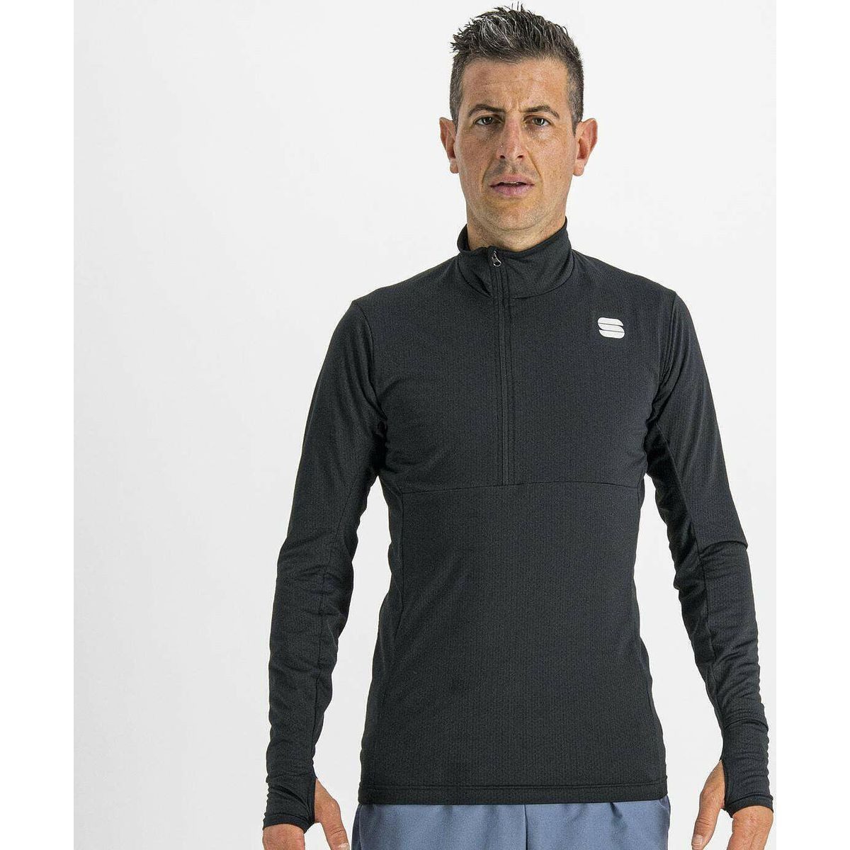 sportful Funktionsshirt Cardio Tech Jersey Long Sleeve Langarmshirt mit Thermoschutz und Atmungsaktivität, ideal für Fitness