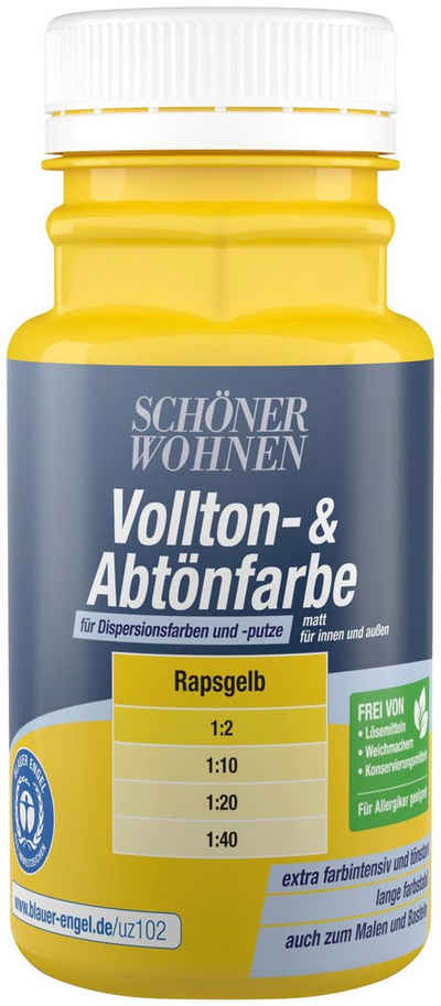 SCHÖNER WOHNEN FARBE Vollton- und Abtönfarbe Vollton- & Abtönfarbe, zum Abtönen von Dispersionsfarben und -putzen, farbintensiv