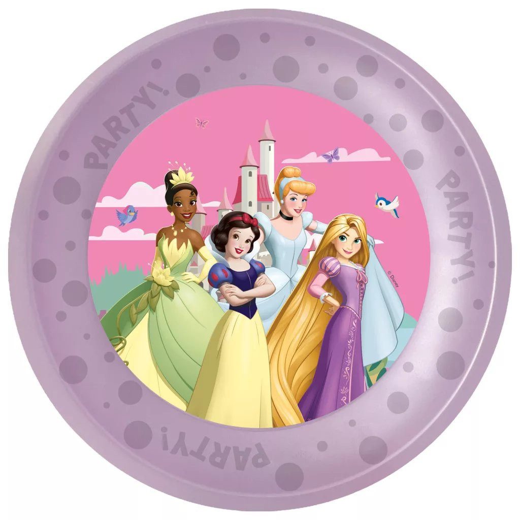 Disney Kindergeschirr-Set Disney Prinzessin Teller 4er-Set, 21 cm