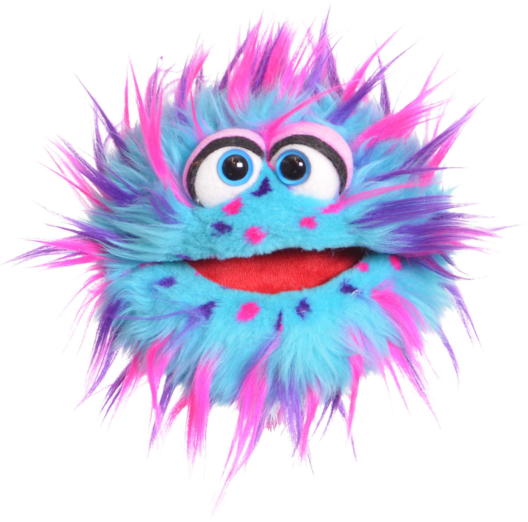 Living Puppets Handpuppe Living Puppets Quatschköppe Plops blau/rosa/lila