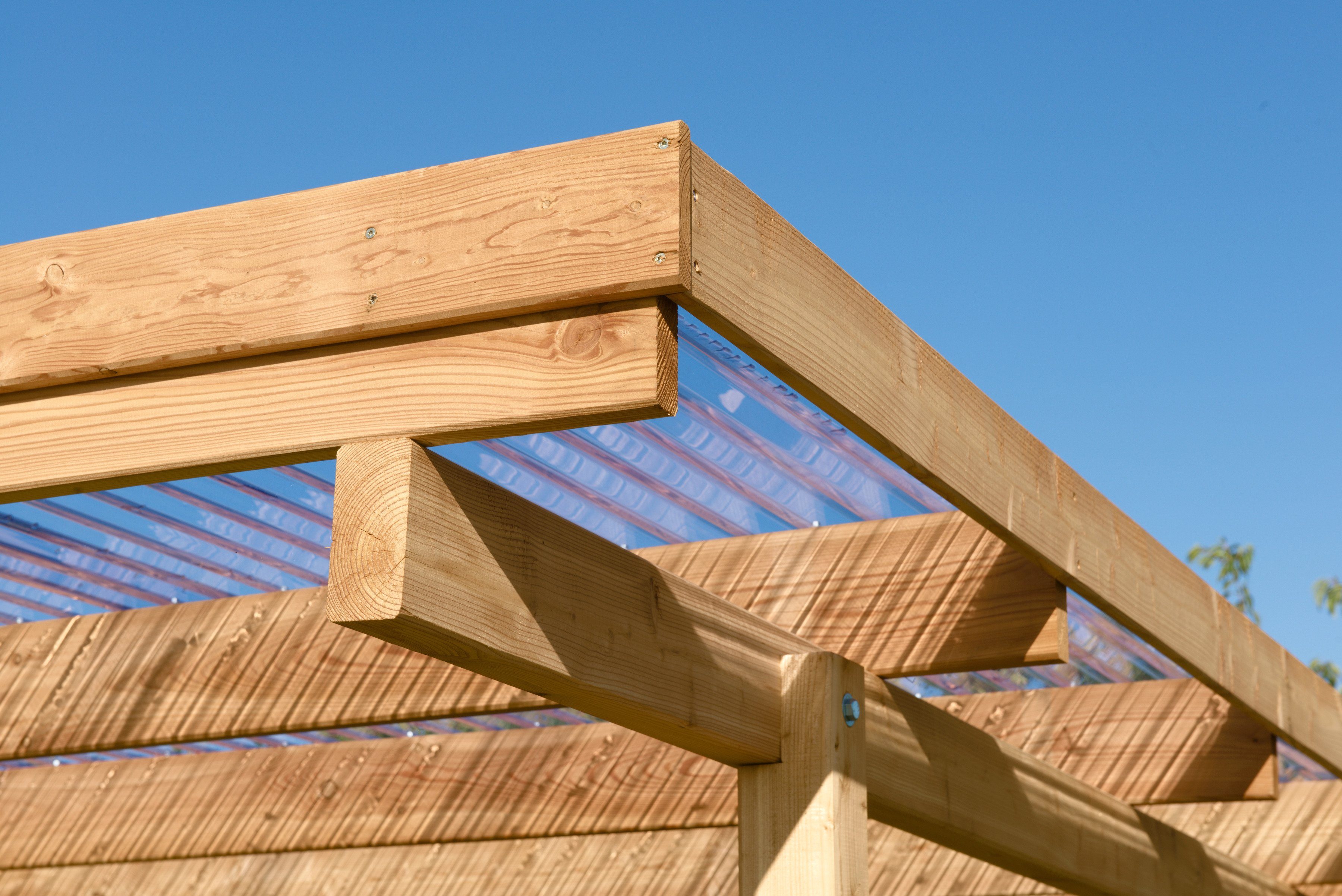 Kiehn-Holz Einzelcarport Bamberg, BxT: 304x510 cm, 201 cm Einfahrtshöhe
