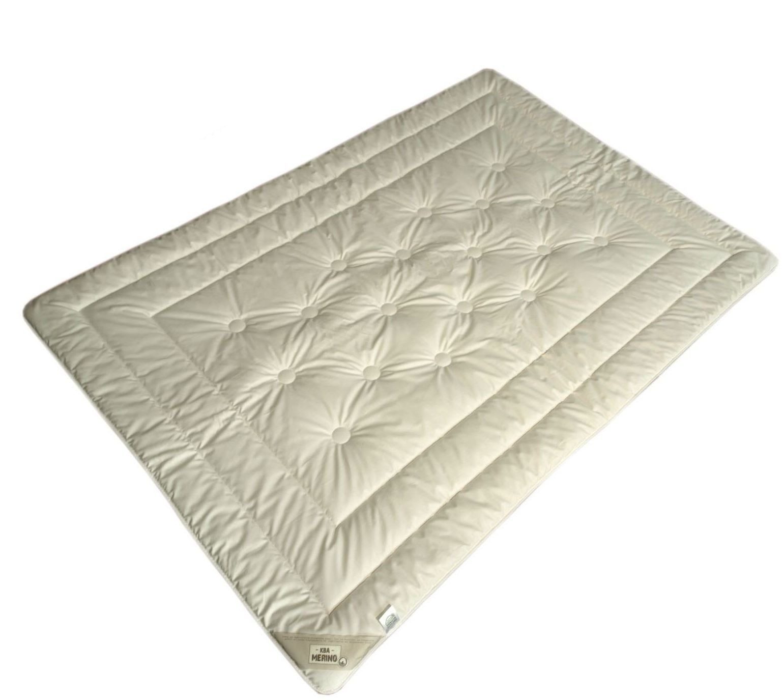 Garanta Naturhaarbettdecke Warme Winterbettdecke aus Schafwolle mit kba-Bezug, Füllung: 100% Merino Schafwolle