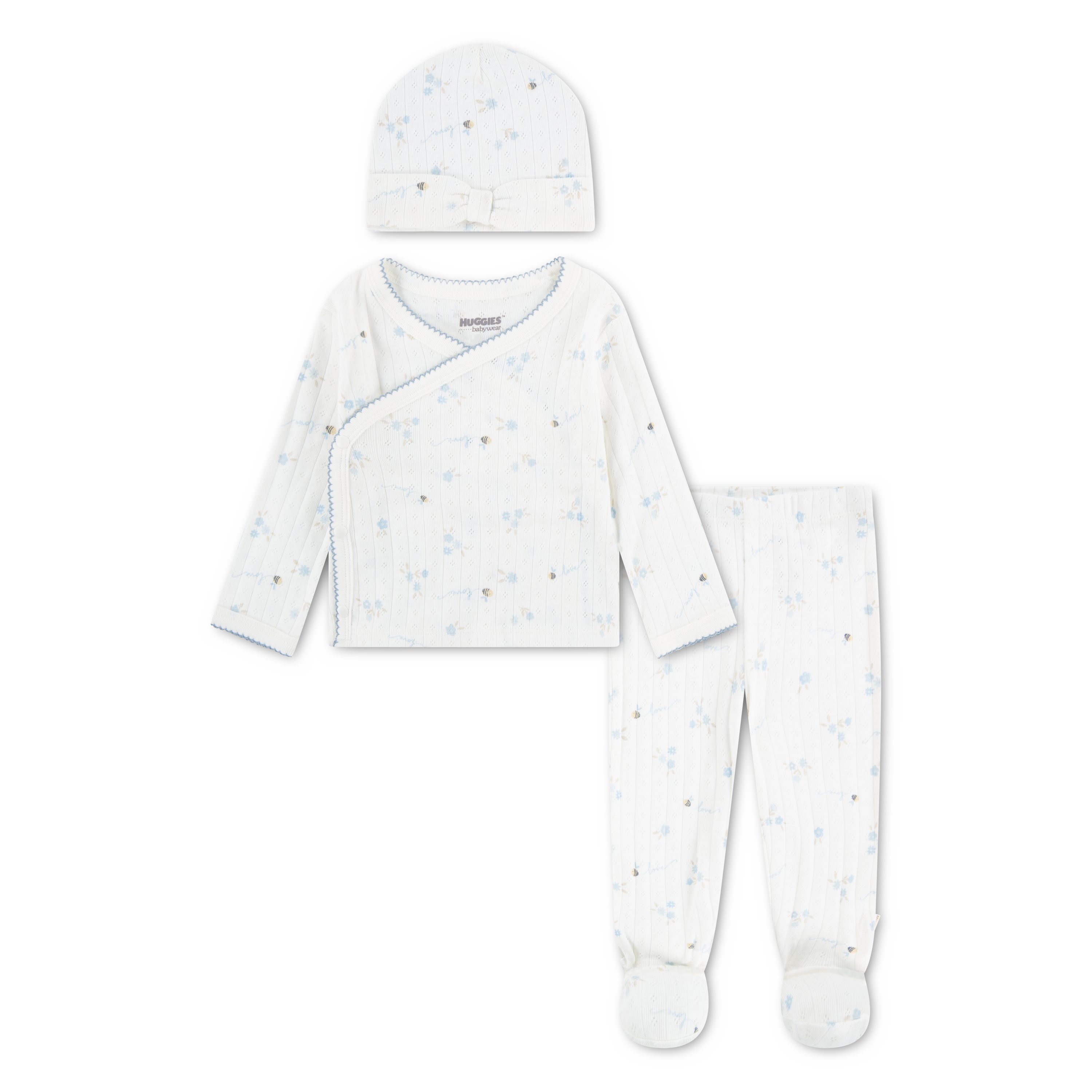 Langarmshirt & Hose HUGG FOOTED PANT SET+ATTACHMEN