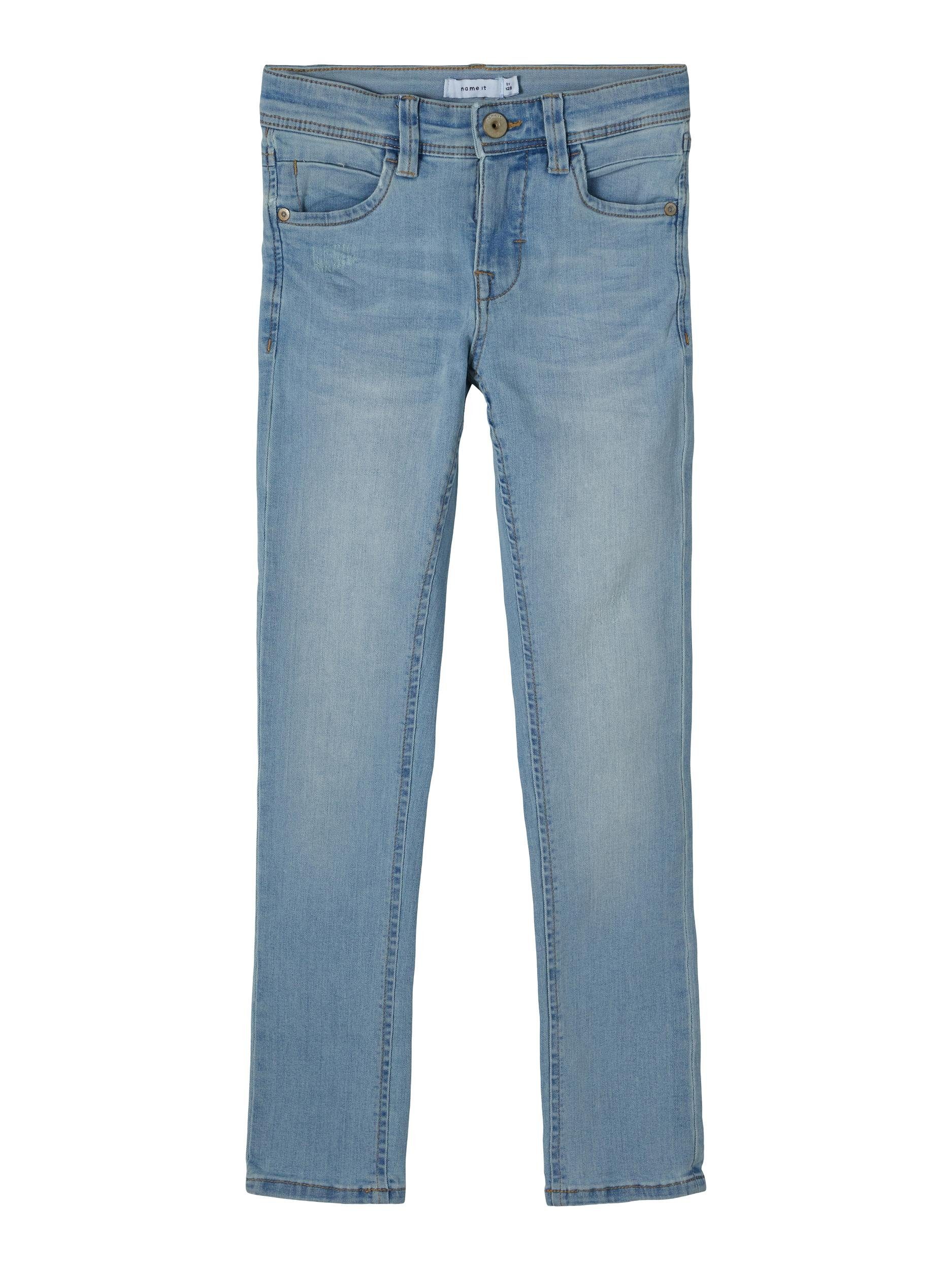 Name It Slim-fit-Jeans Jungen NKMTHEO DNMTASIS 1455 PANT NOOS Slim Skinny Jeans