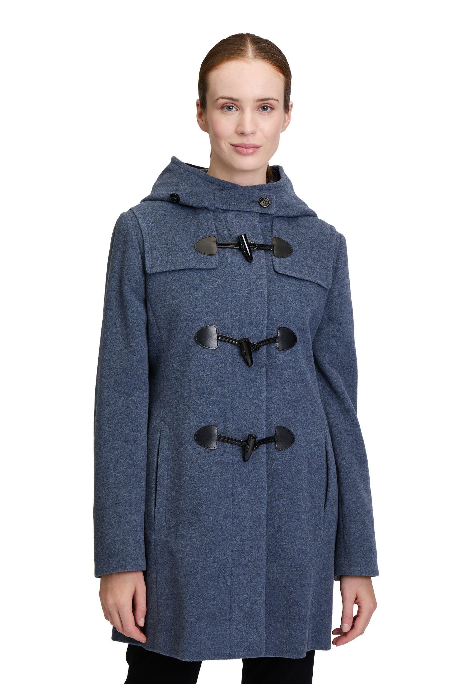Outdoorjacke Gil Bret Dufflecoat mit Kapuze