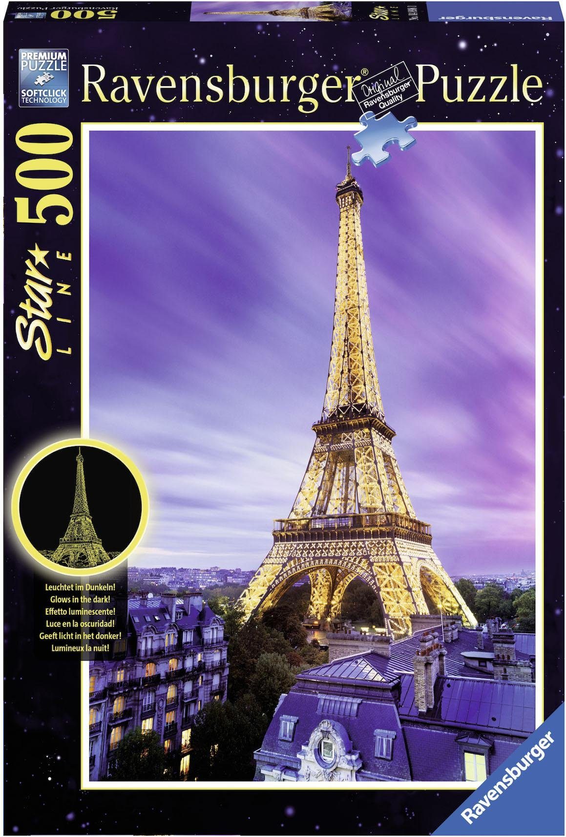 Ravensburger Puzzle, 500 Teile, »Star Line, Eiffelturm« online kaufen OTTO