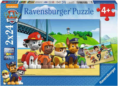 Ravensburger Puzzle »Paw Patrol Heldenhafte Hunde«, 28 Puzzleteile, Made in Europe, FSC® - schützt Wald - weltweit