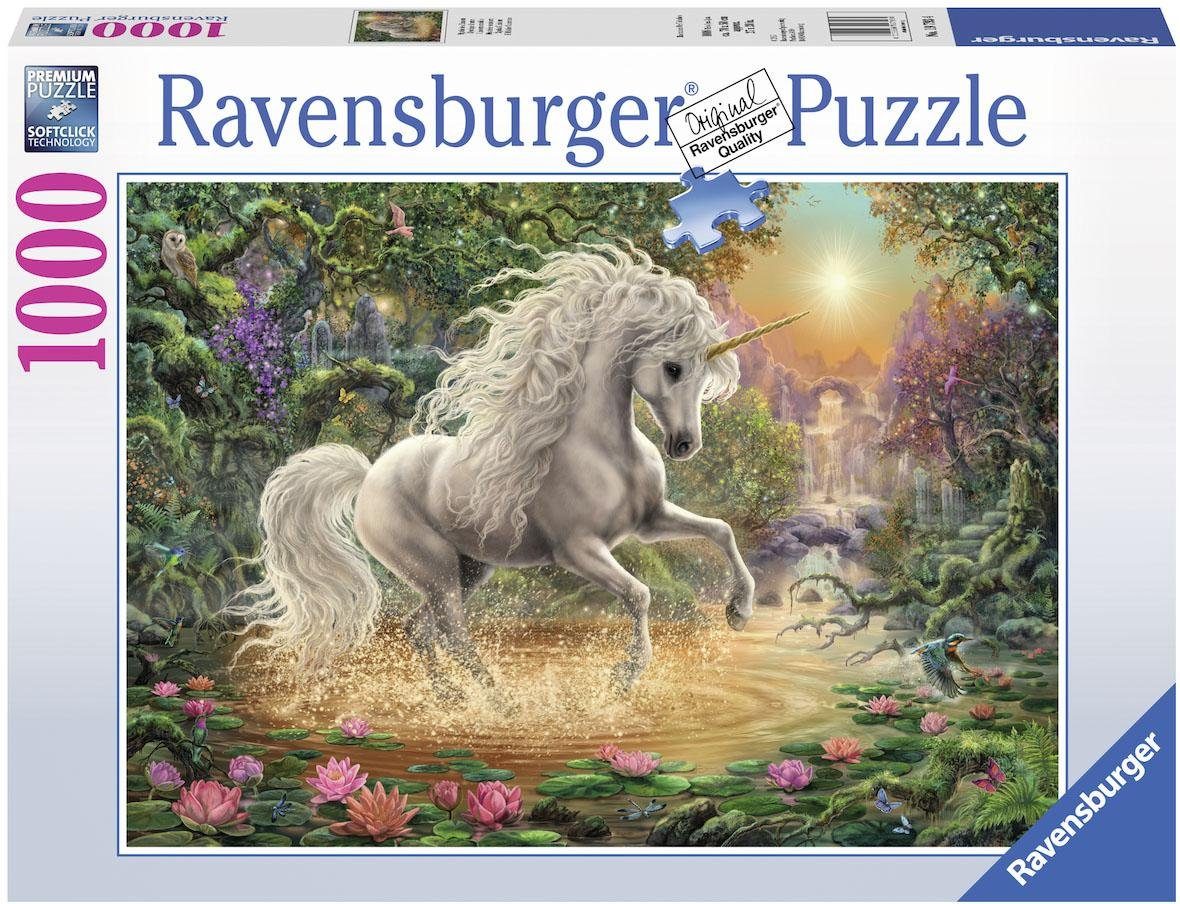 Ravensburger Puzzle, 1000 Teile, »Mystisches Einhorn« online kaufen OTTO