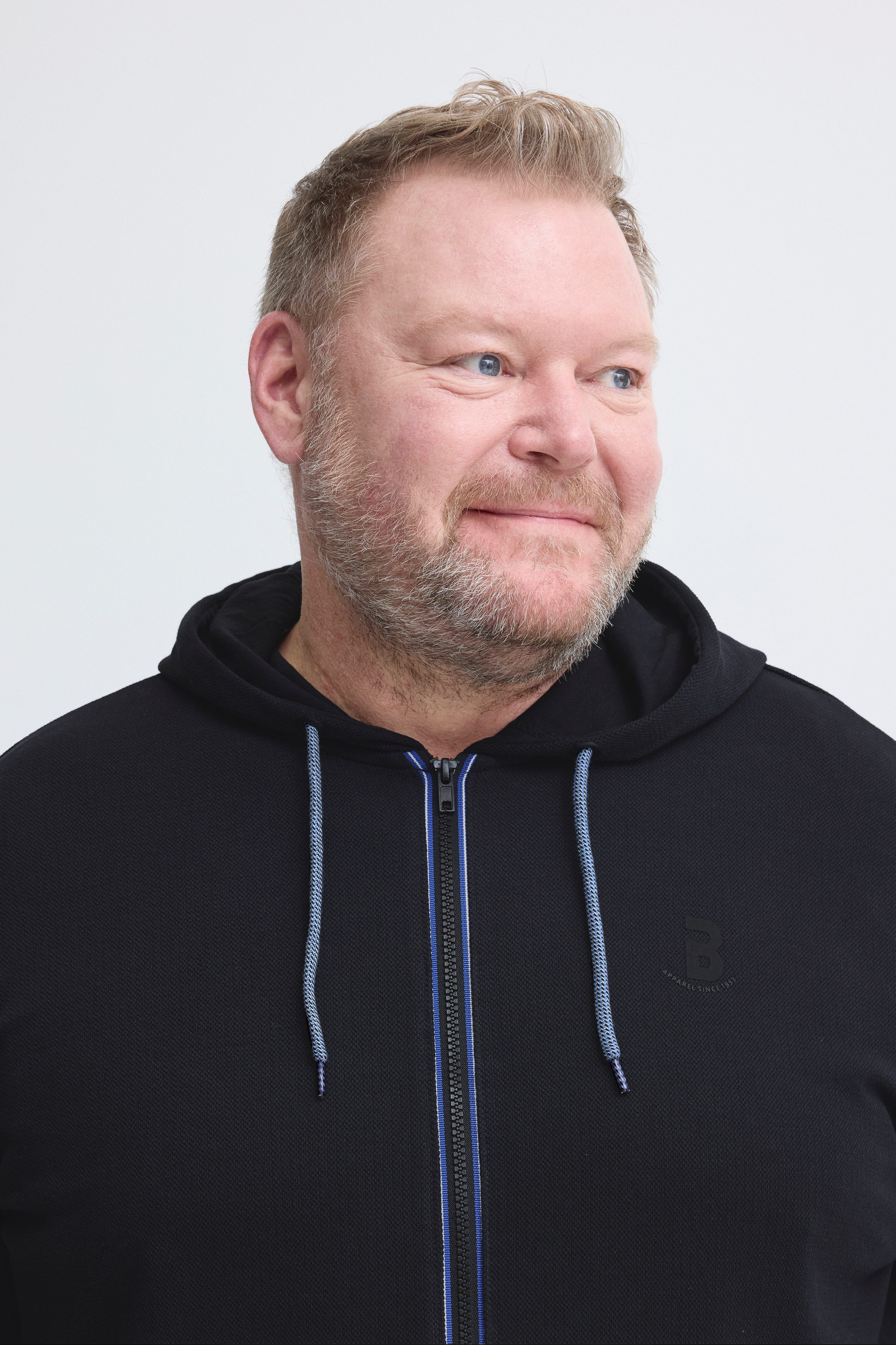 Blend Kapuzensweatshirt BHJUMA BB PIQUE ZIPP SWEAT in großen Größen