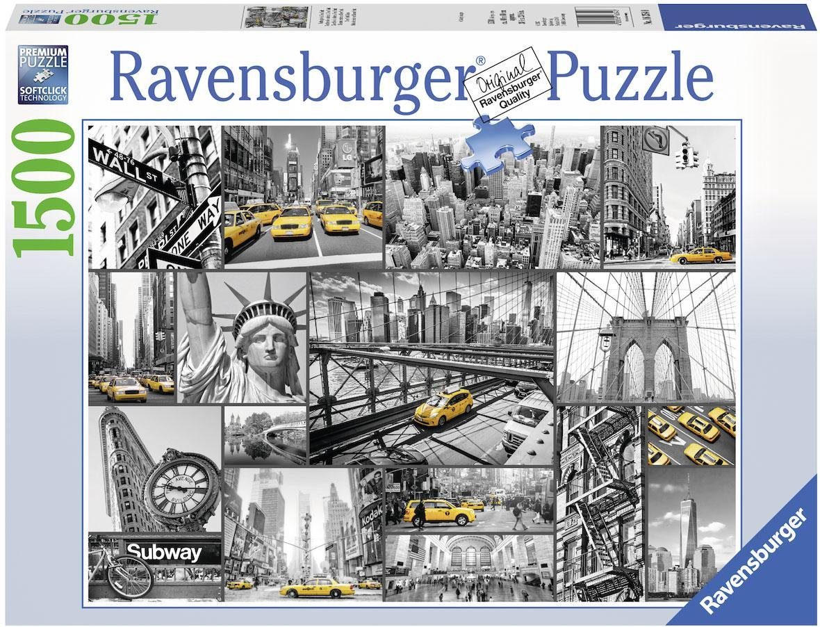 Image of Ravensburger Puzzle »Farbtupfer in New York«, 1500 Puzzleteile, Made in Germany, FSC® - schützt Wald - weltweit