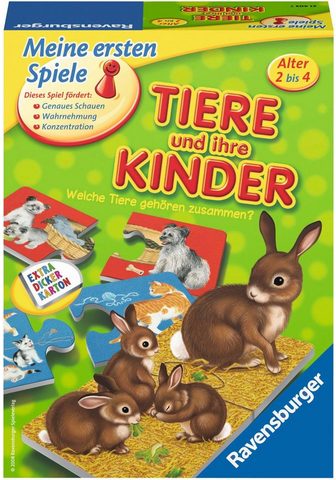 Spiel "Tiere и ihre Kinder"