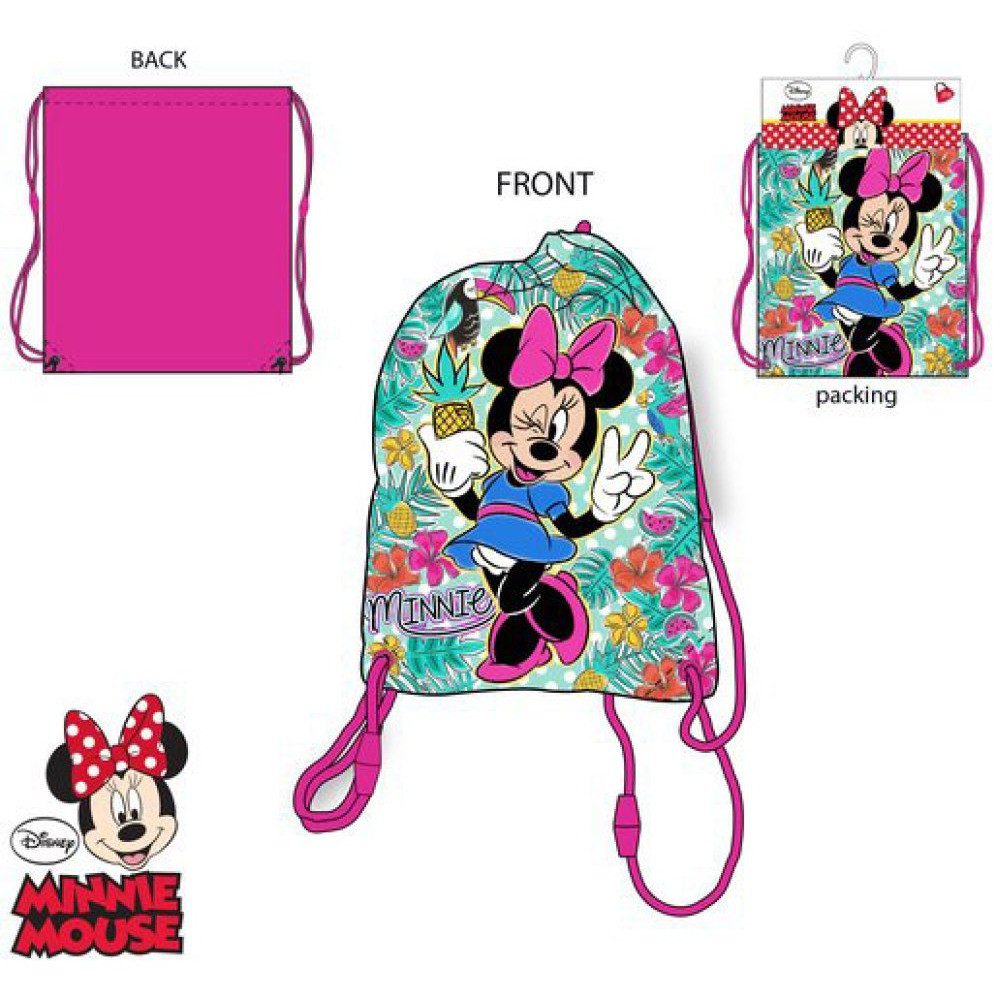 Turnbeutel Disney Minni Sporttasche Turnbeutel 100% Polyester
