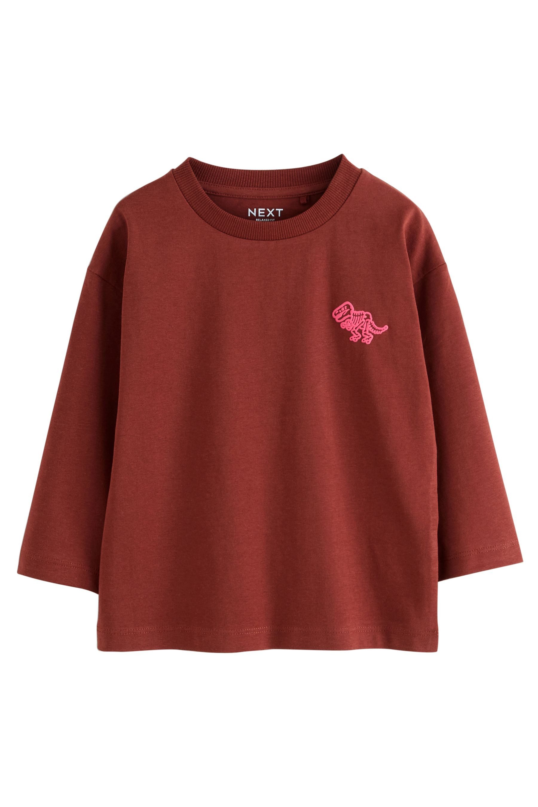 Next Langarmshirt Langarmshirt mit Rückenprint (1-tlg) günstig online kaufen