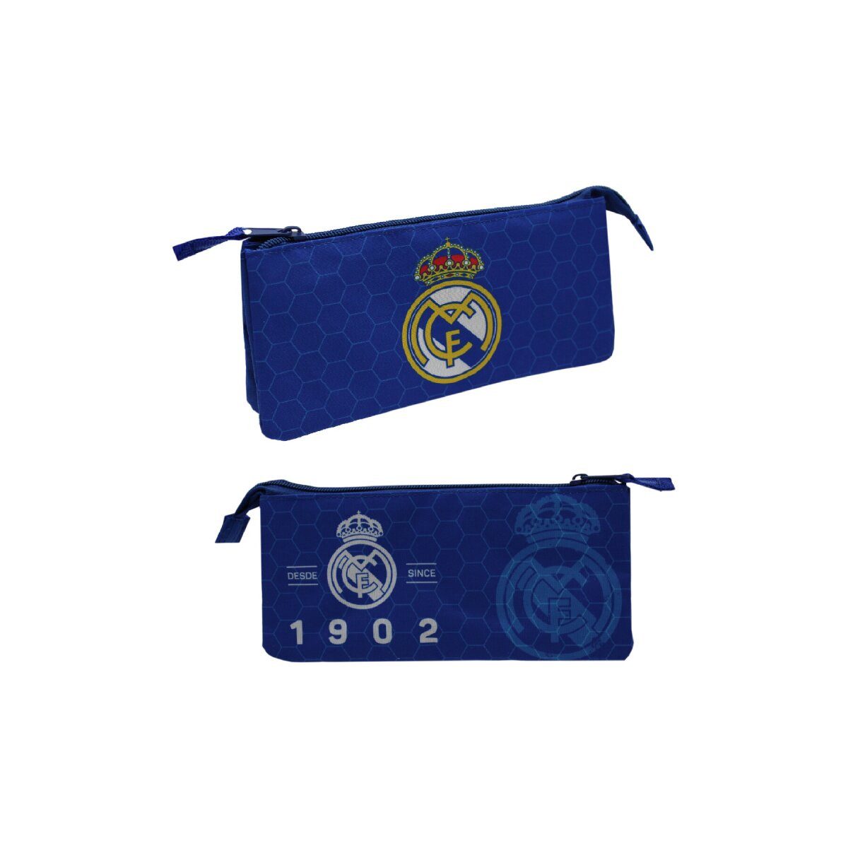 Real Madrid Kreativset Real Madrid Schreibset mit Etui, 2 Bleistiften, Radiergummi