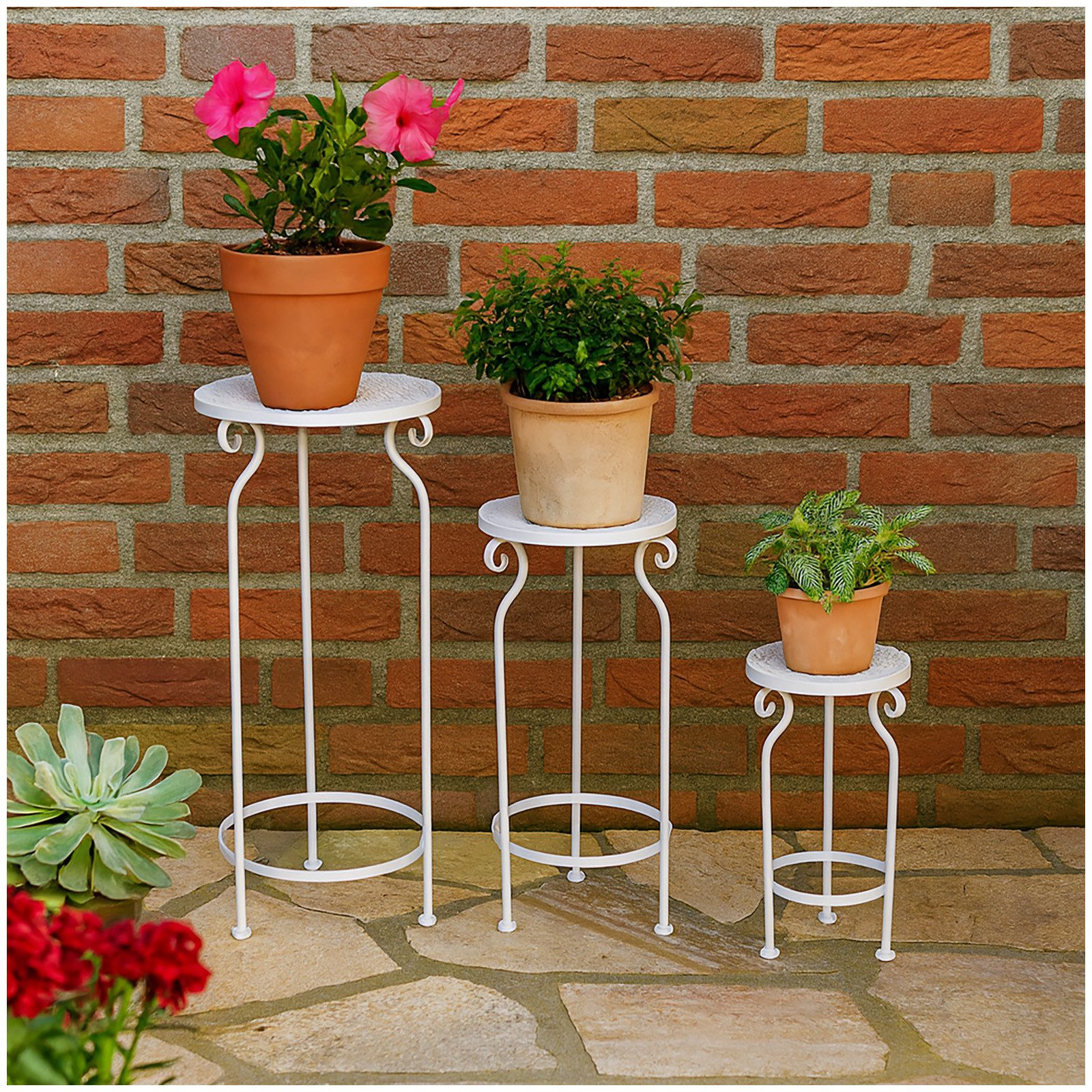 HTI-Living Blumenständer Blumenständer 3er Set Celia (Set, 3 St., 3 Blument günstig online kaufen