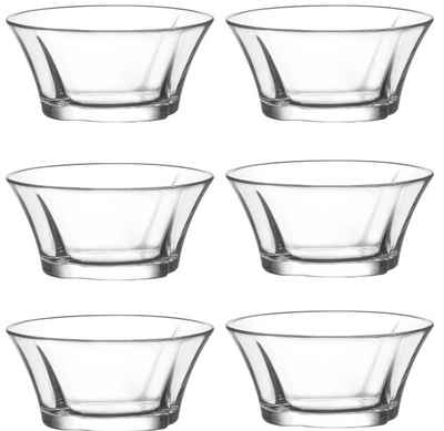 LAV Dessertschale »Glasschalen Dessertschalen "Truva" 6 tlg«, Glas, (Set, 6-tlg)