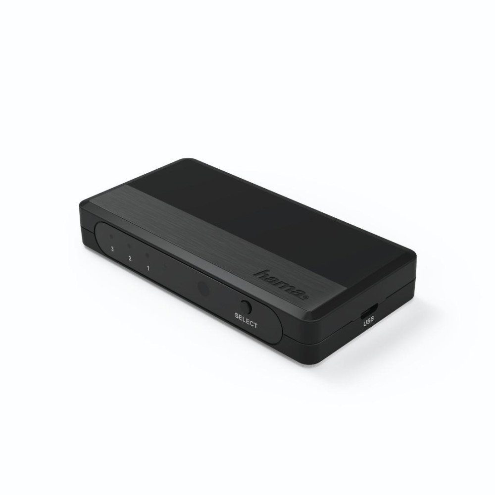 HDMI-Splitter HDMI™-Umschalter, 3 Eingänge, 1 Ausgang (00121760)