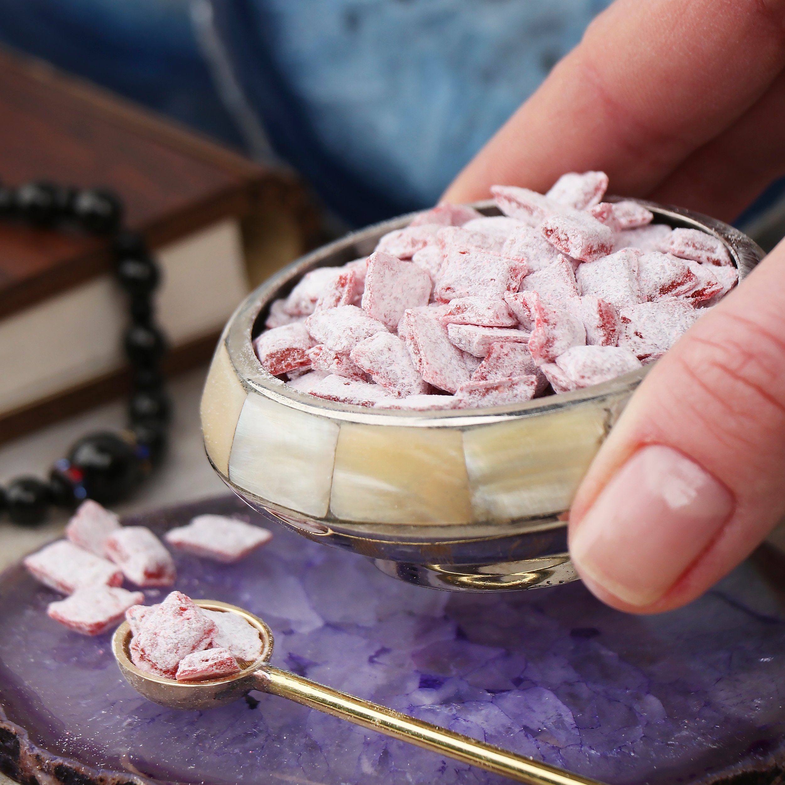 NKlaus Räucherschale 1kg Rosenweihrauch Rosenblüten 100% günstig online kaufen