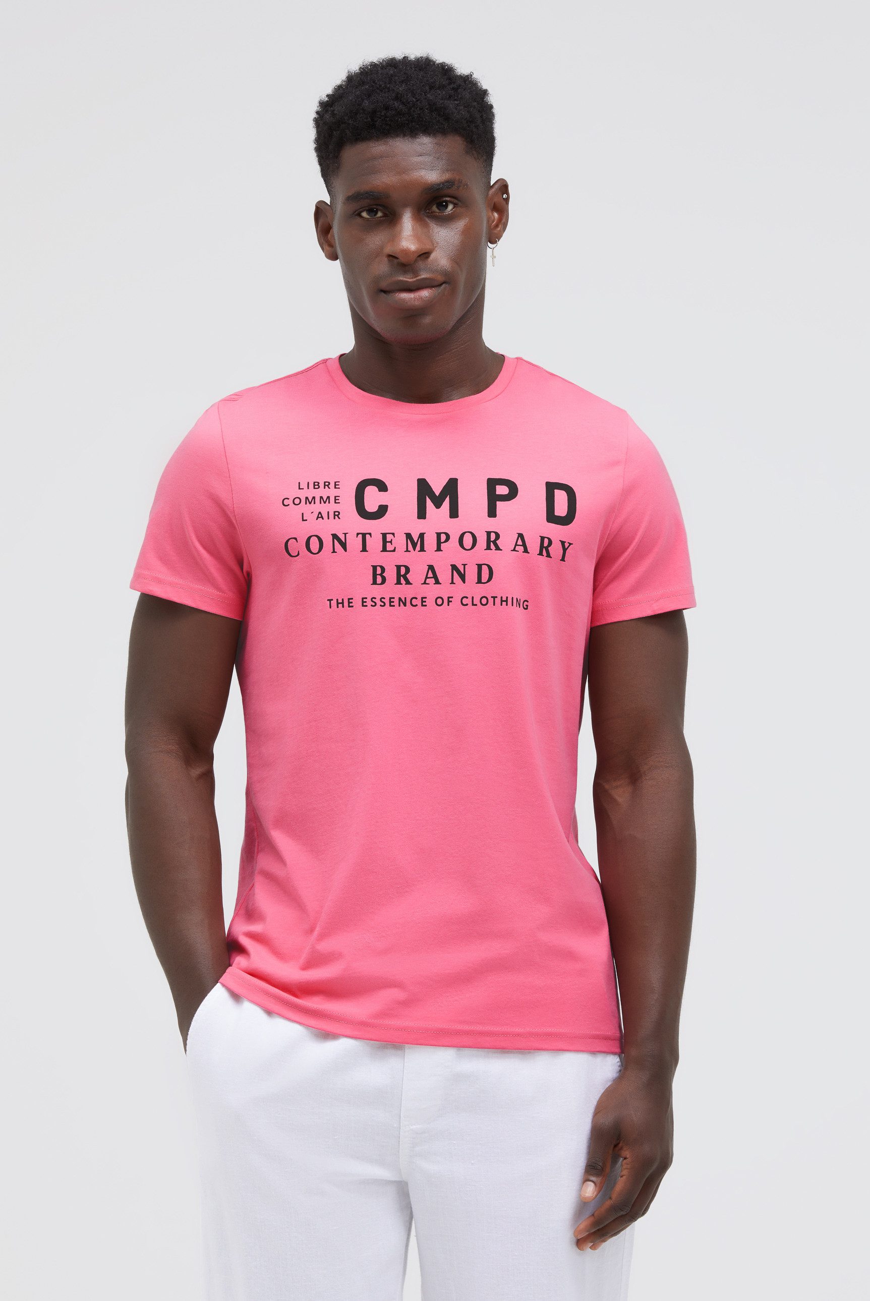 CMPD Rundhalsshirt aus Baumwolle günstig online kaufen