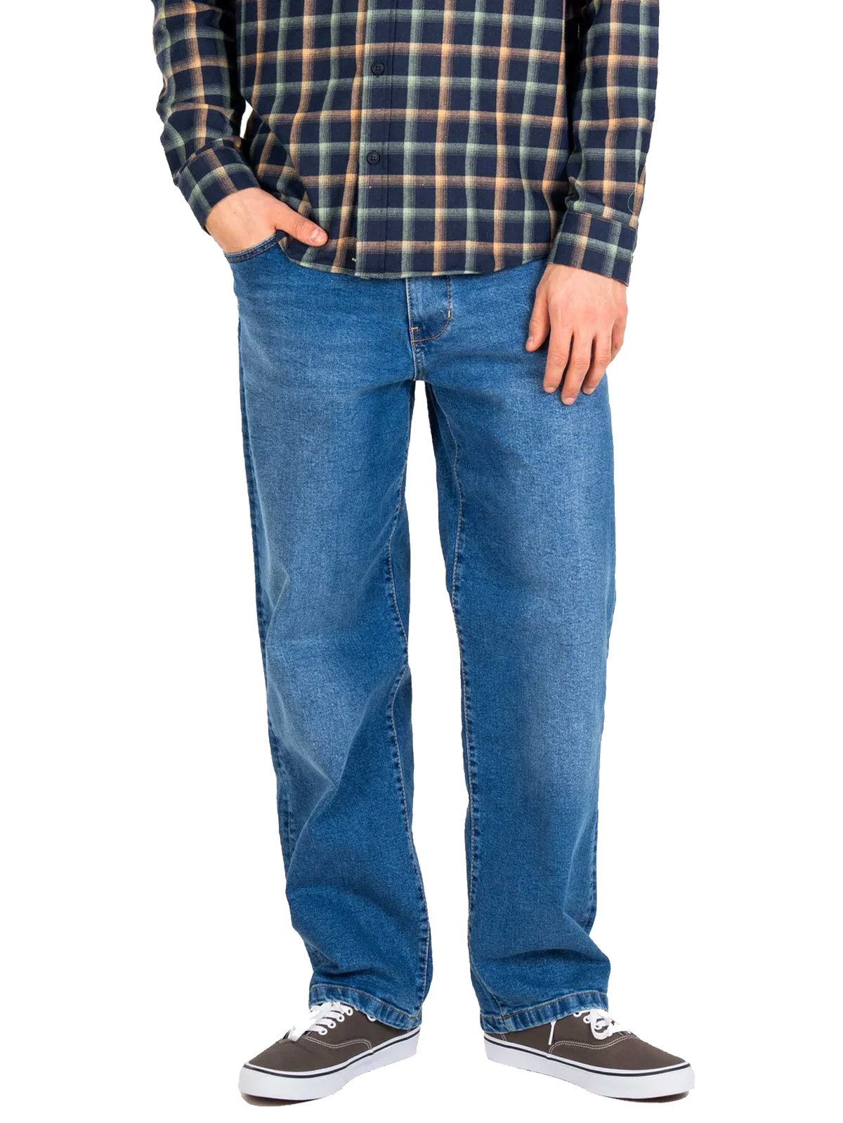 REELL Loose-fit-Jeans REELL Solid Jeans (1-tlg)