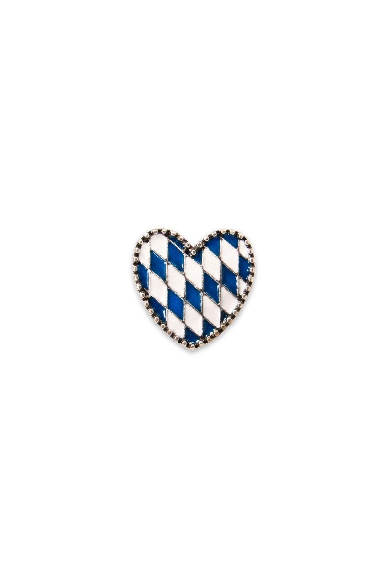 Alpenflüstern Trachtenweste Ansteck-Pin - HERZ BAYERN günstig online kaufen