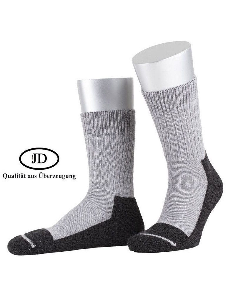 Socken Outdoorsocke Wool Strong (Merinowolle) hellgrau - 1 Paar