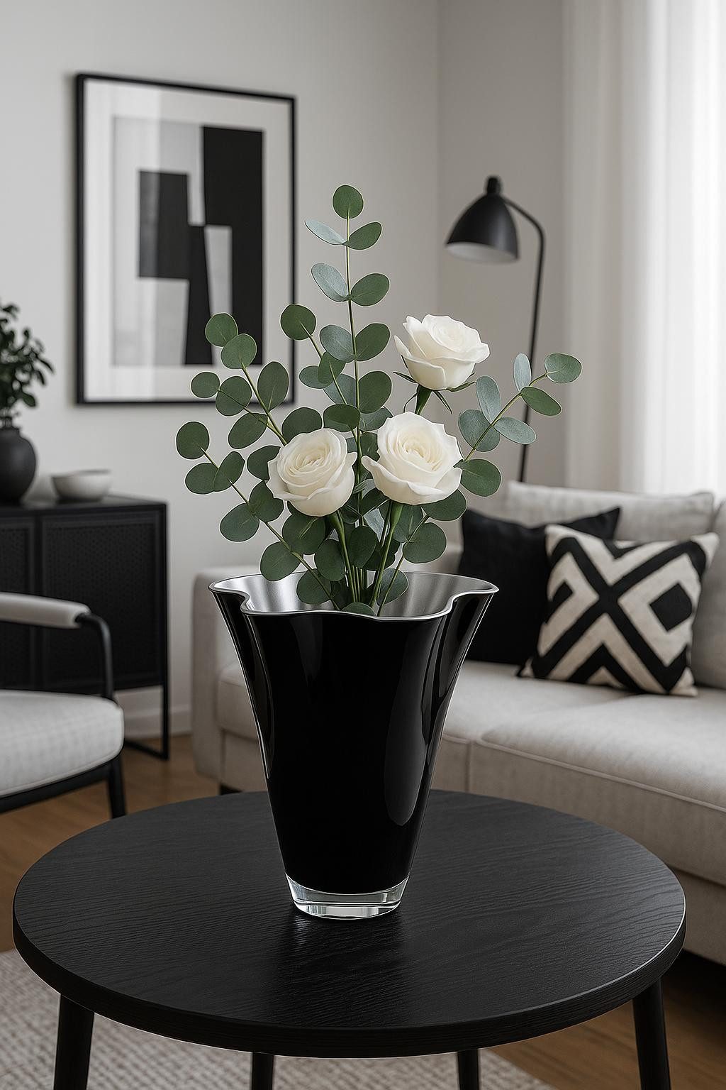 Signature Home Collection Tischvase Glasvase gewellt günstig online kaufen
