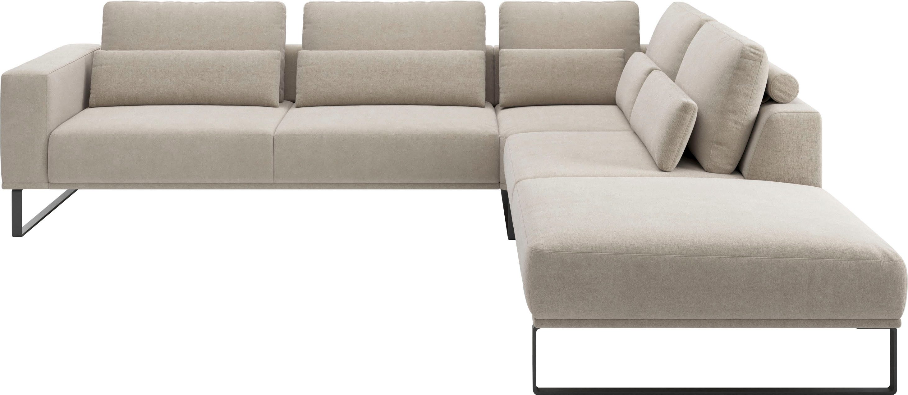 Musterring Ecksofa JUSTB! PM100, stilvoller Lounge-Komfort von Musterring, Kollektion Bettina Zimmermann, optionaler Sitzvorzug & Fuß-Auswahl