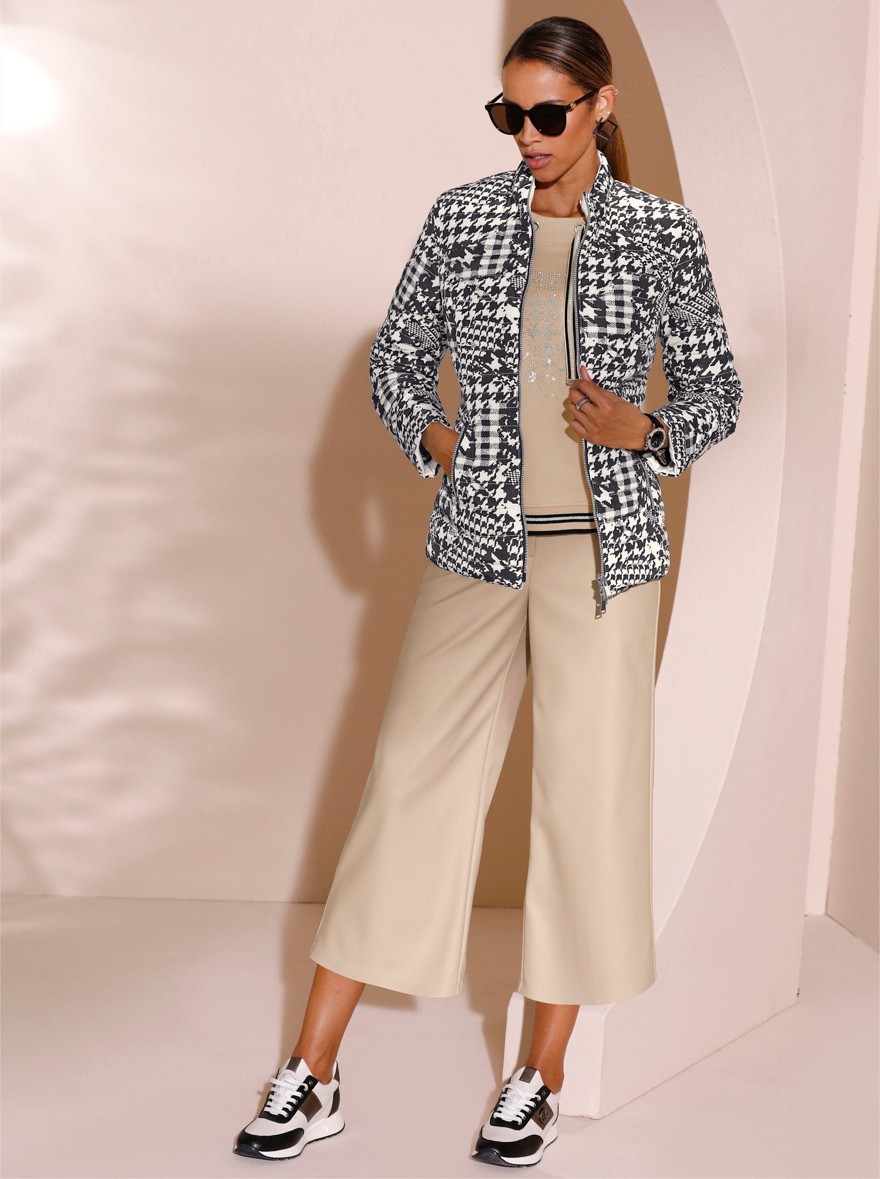 creation L Allwetterjacke Wendejacke Langarm