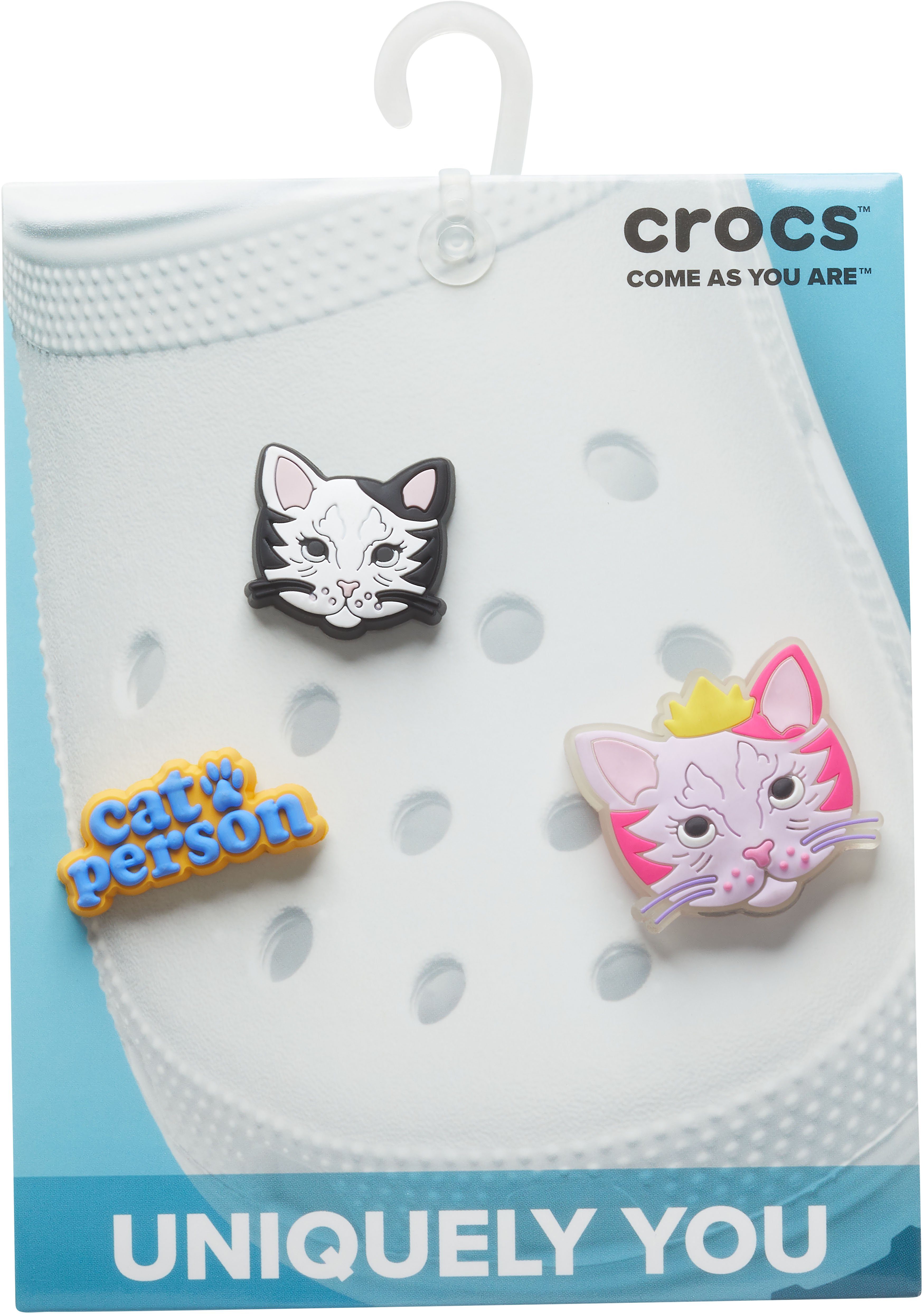 Crocs Schuhanstecker Jibbitz Charm 3er Set - Cats - Katzen - 10009009 (3-tlg)